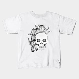 Skull with iris Kids T-Shirt